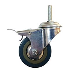 POLJOBIT Točak PVC okretan sa kočnicom na šrafu 50PVCOŠK