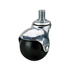 POLJOBIT Točak loptasti gumeni na vijku 40LCOŠ