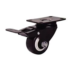 POLJOBIT Točak ojačani okretan sa kočnicom na pločici 40OPOK