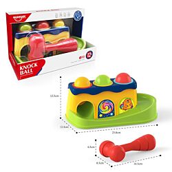 Pertini Bebi igračka čekić i loptice 1035523