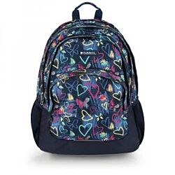 Gabol Ranac školski ergonomski 21 l - 0,56 kg Tizas - Tamnoplavi