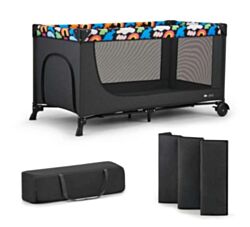 Kinderkraft Prenosivi krevetac Joy 2 Happy Shapes KLJOY02HAP00000