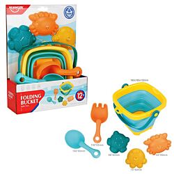 PERTINI Igračka Kofica za igru u pesku ili vodi 6 delova