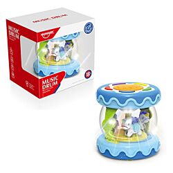 PERTINI Igračka Moj prvi svetleći bubanj - Plavi