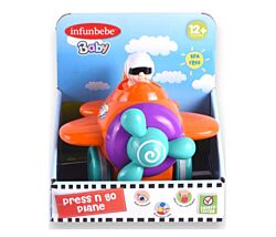 Infunbebe Igračka Press n go avion PL7000