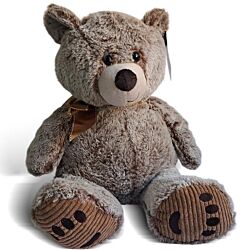 Pertini Plišani bež meda sa mašnom 32 cm 1039171