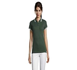 SOL'S Ženska majica PASADENA WOMEN Tamno zelena XL 300.578.45.XL