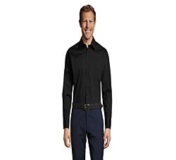SOL'S Muška košulja BRIGHTON Crna XL 317.000.80.XL