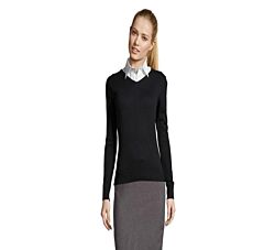 SOL'S Ženski džemper GALAXY WOMEN Teget XXL 390.010.54.XXL