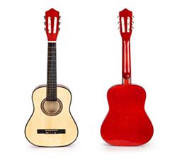 ECO TOYS Velika drvena gitara za decu - crvena HX18022-30C