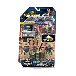 PERTINI Igračka Vojni set akcionih figura sa dodacima