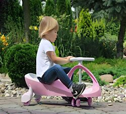 ECO TOYS Wiggle Guralica za decu sa led točkovima YM-SW-1 - Roze